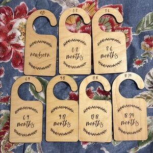 Wooden Baby Closet Dividers